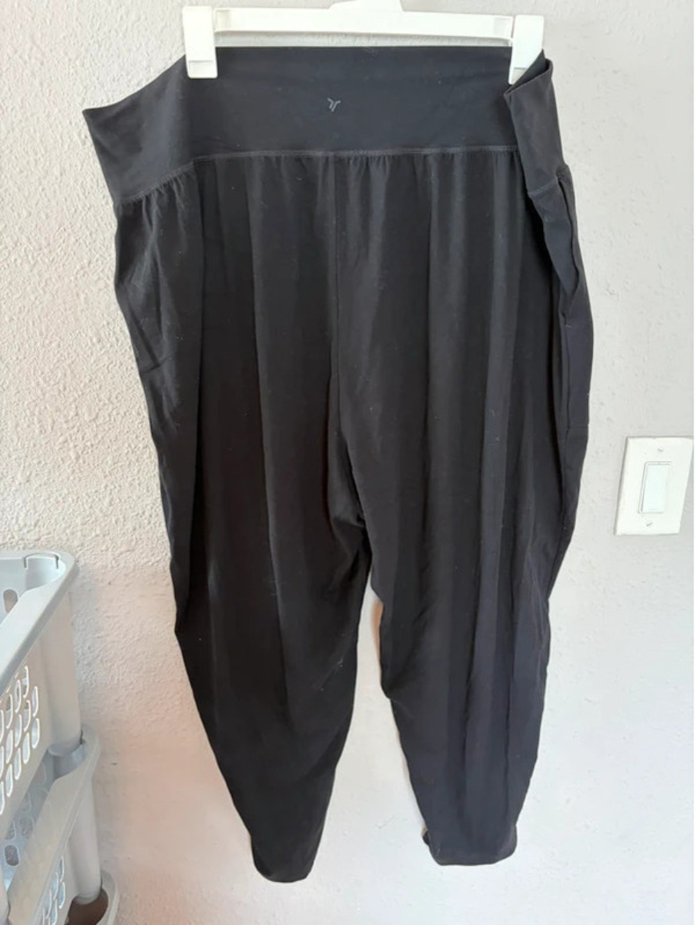 Old Navy Active Studiosmooth High-Rise Jogger Go-Dry Black size 3X.